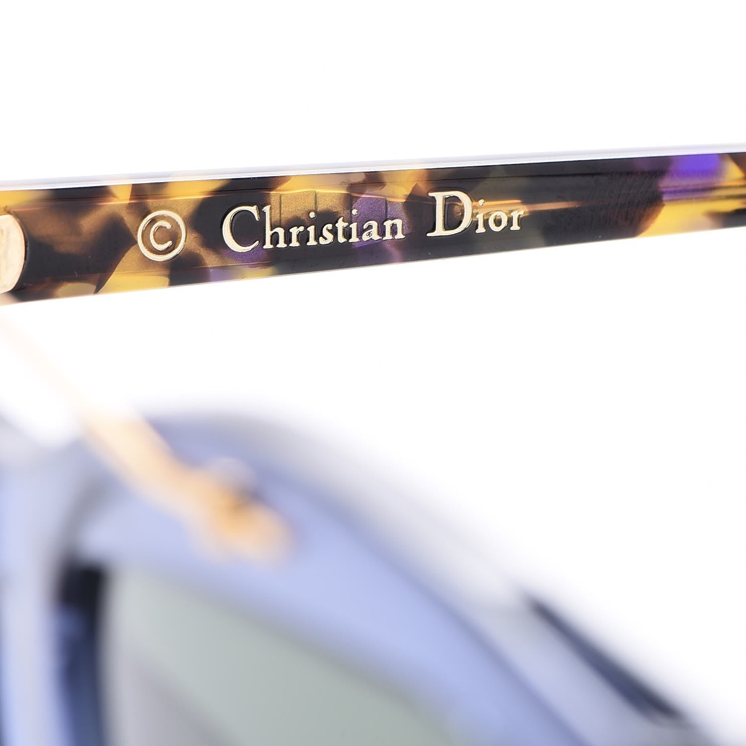 Christian Dior Mania 1 Sunglasses Blue Havana 6 of 9