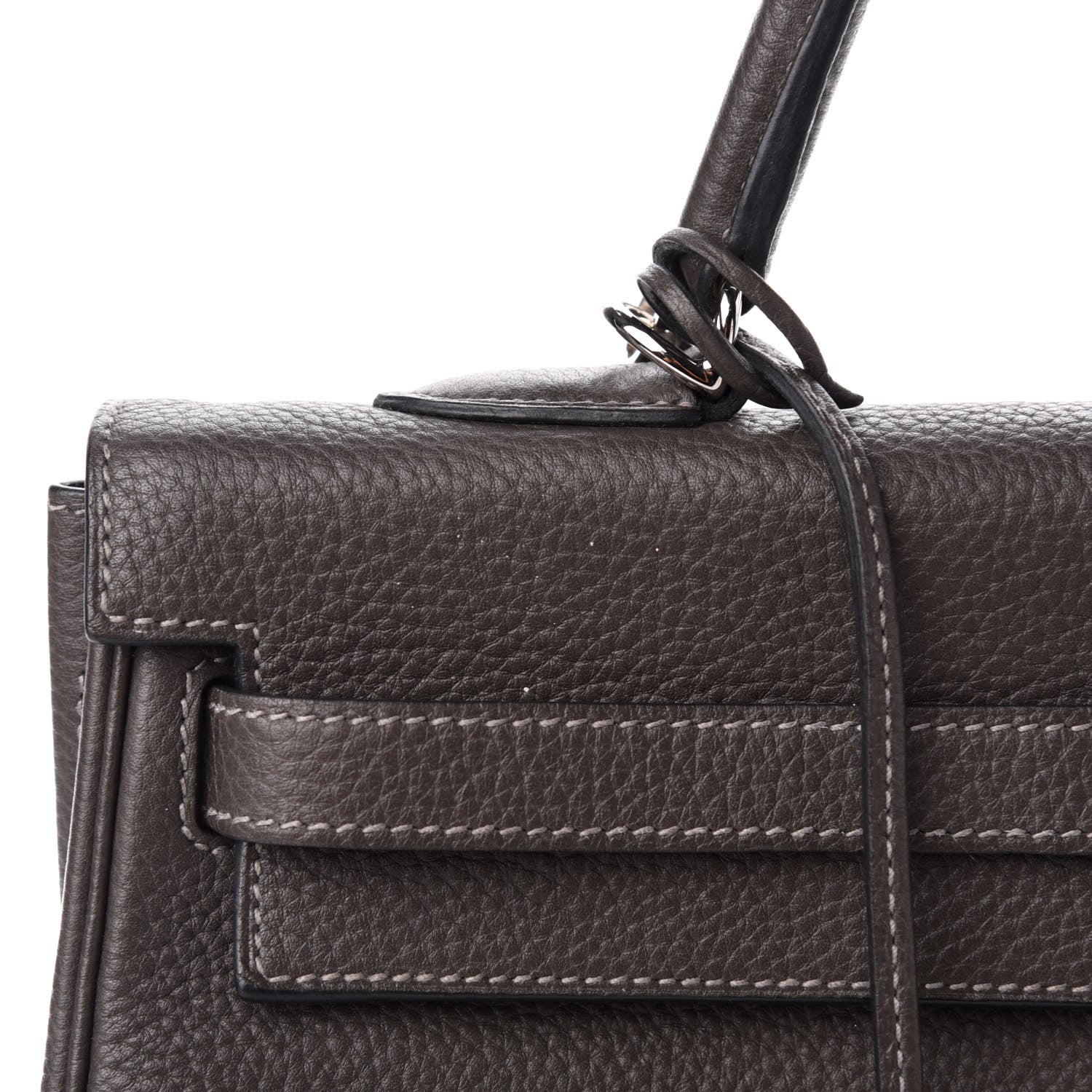 Hermes Togo Kelly Retourne 35 Graphite 11 of 14