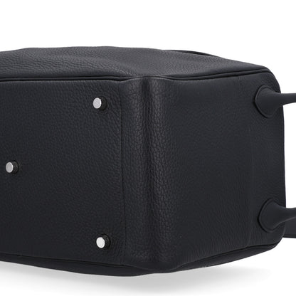 Hermes Taurillon Clemence Lindy 34 Black 10 of 10