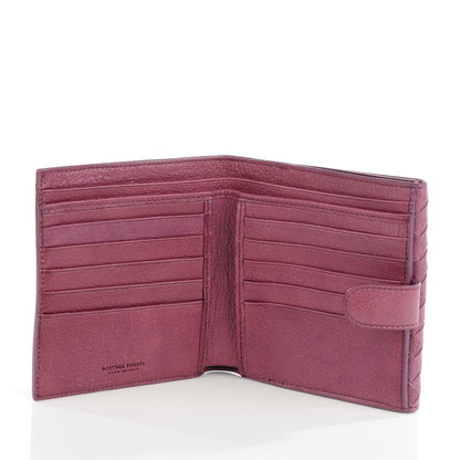 Bottega Veneta Chevre Intrecciato Bi-Fold Wallet Purple 6 of 7