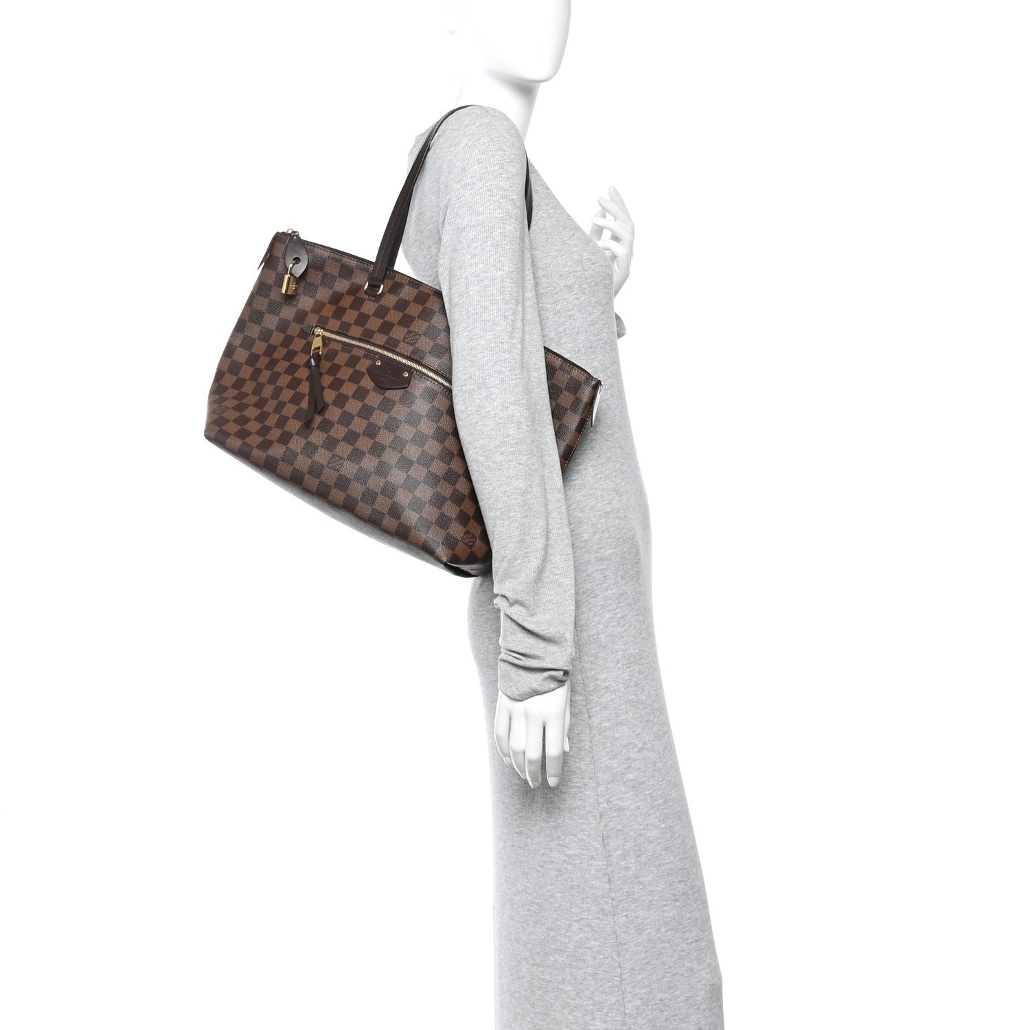 Louis Vuitton Damier Ebene Iena MM 2 of 9