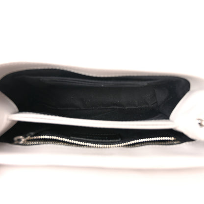 Saint Laurent Calfskin Y Quilted Monogram Toy Loulou Crossbody Bag Ivory 5 of 10