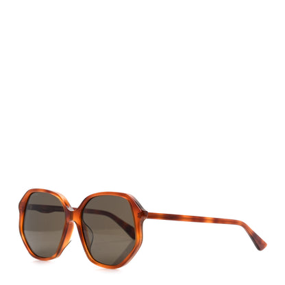 Gucci Acetate Round Sunglasses GG0258SA Tortoise 1 of 7