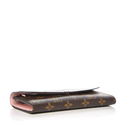 Louis Vuitton Monogram Emilie Wallet Rose Ballerine 4 of 7