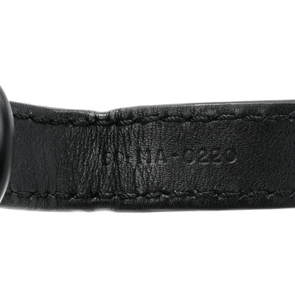 Christian Dior Canvas Embroidered Shoulder Strap Black Ultramatte 5 of 5