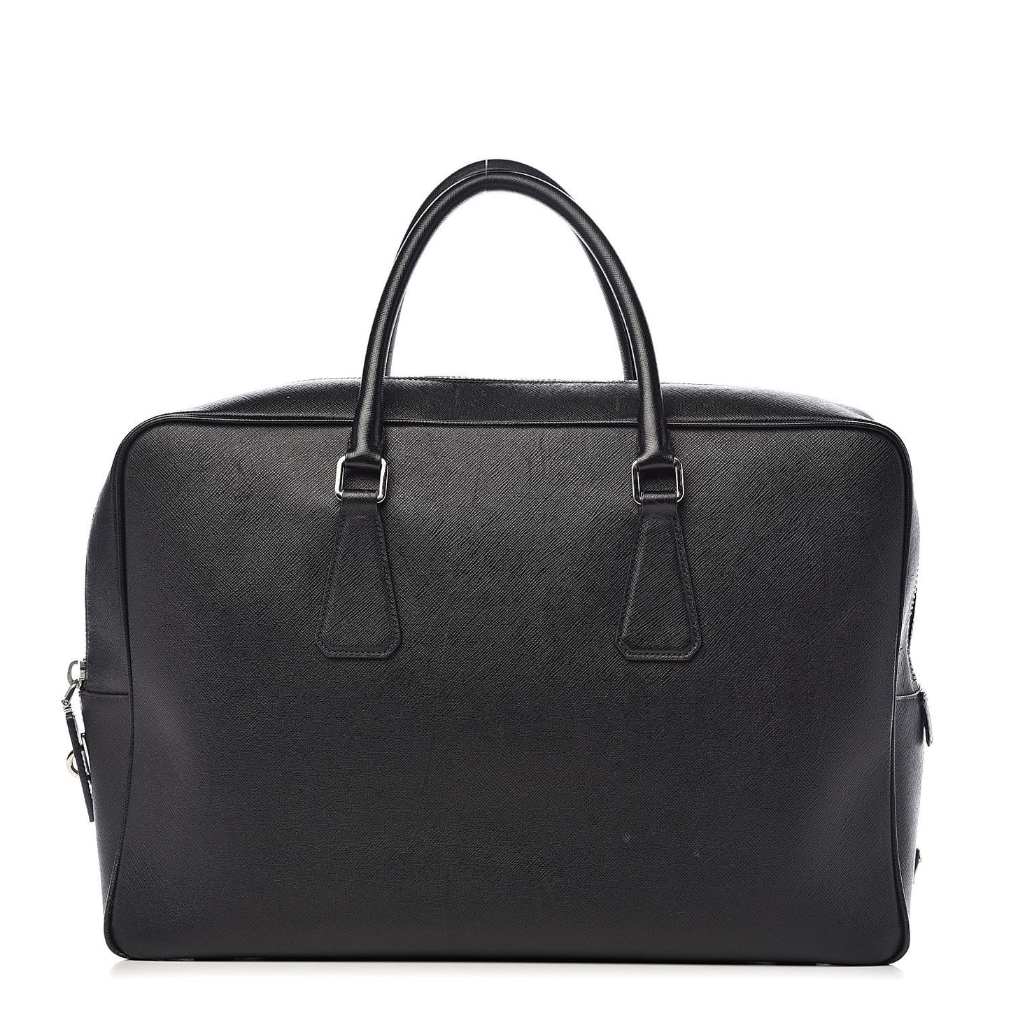 Saffiano Travel Briefcase Black