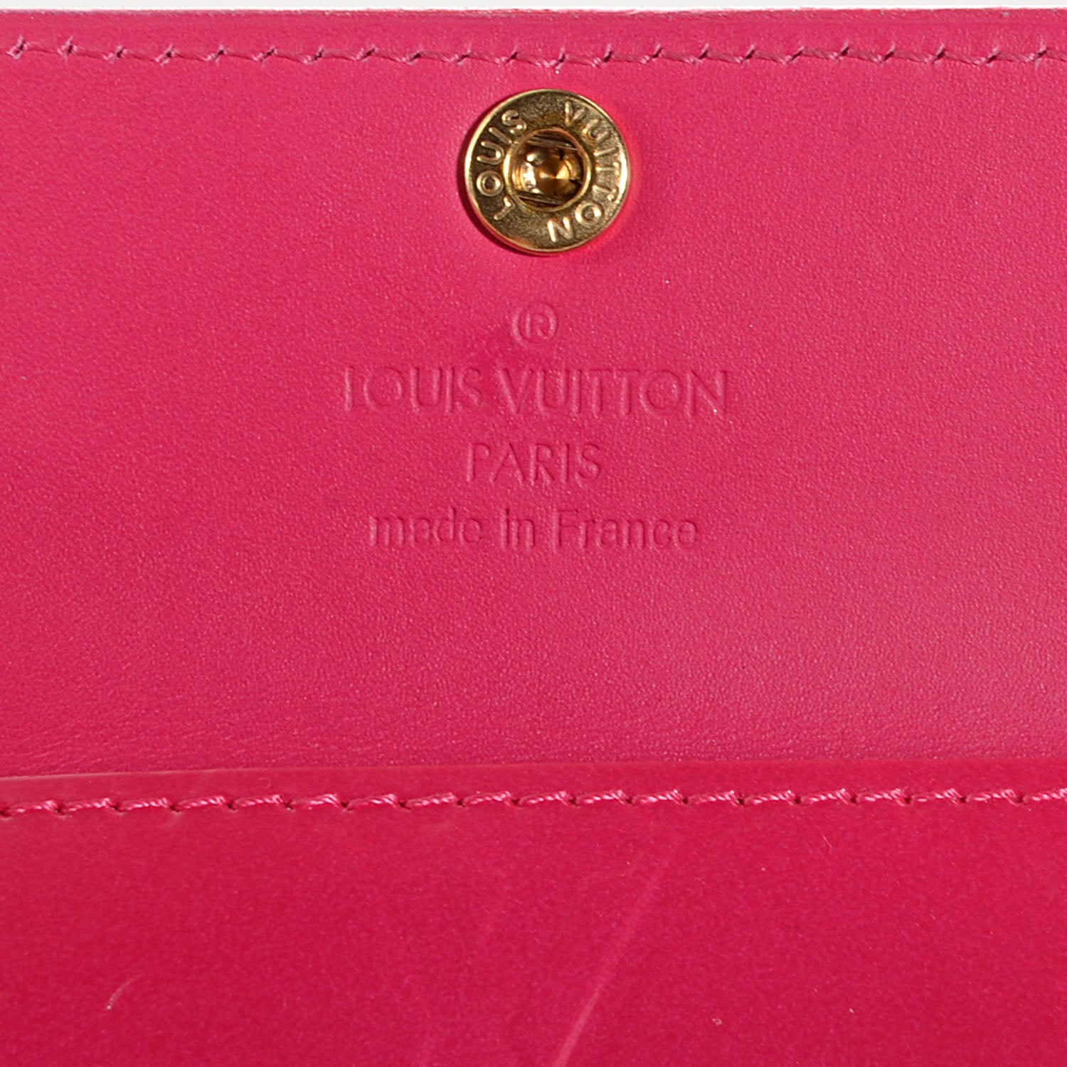 Louis Vuitton Vernis Ludlow Wallet Rose Pop 5 of 7