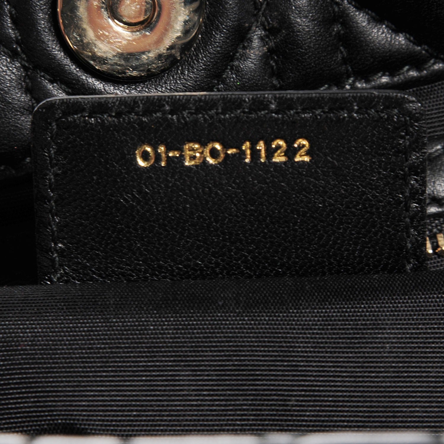 Christian Dior Lambskin Cannage Small Dior Soft Shopping Tote Black 7 of 8