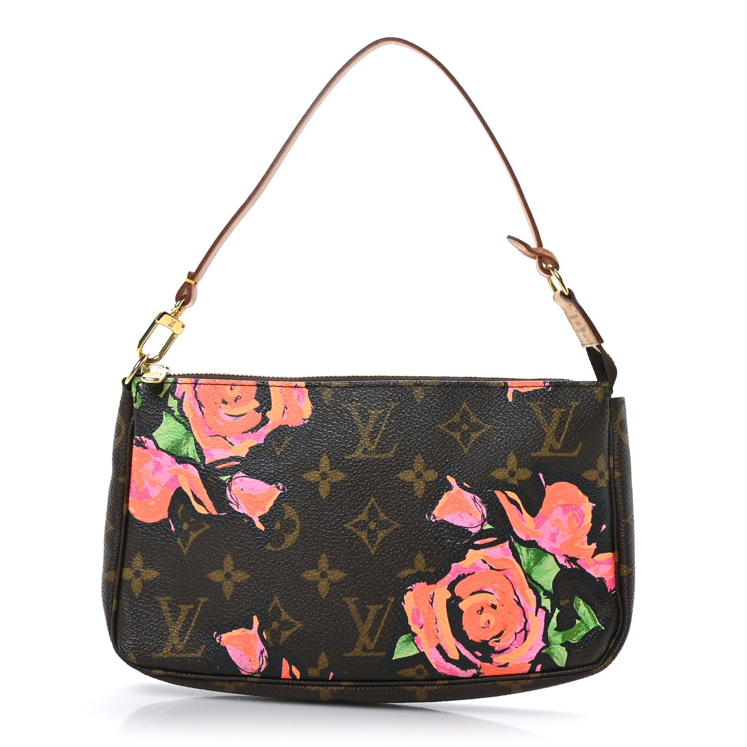 Louis Vuitton Monogram Roses Pochette Accessories 1 of 9