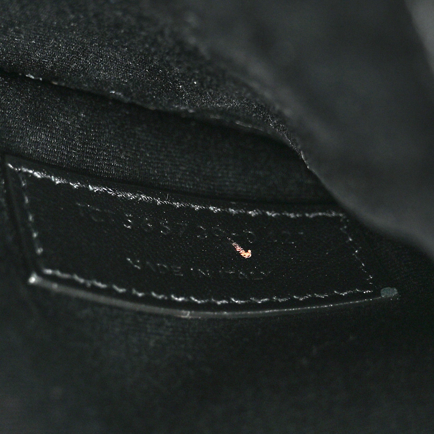 Saint Laurent Grain De Poudre Uptown Pouch Black 7 of 8