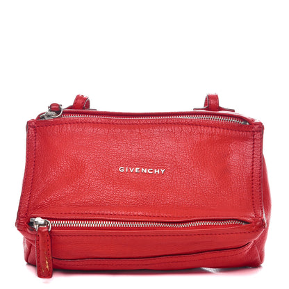 Givenchy Sugar Goatskin Mini Pandora Red 1 of 26