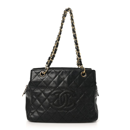 Chanel Caviar Quilted Petit Timeless Tote PTT Black 1 of 10