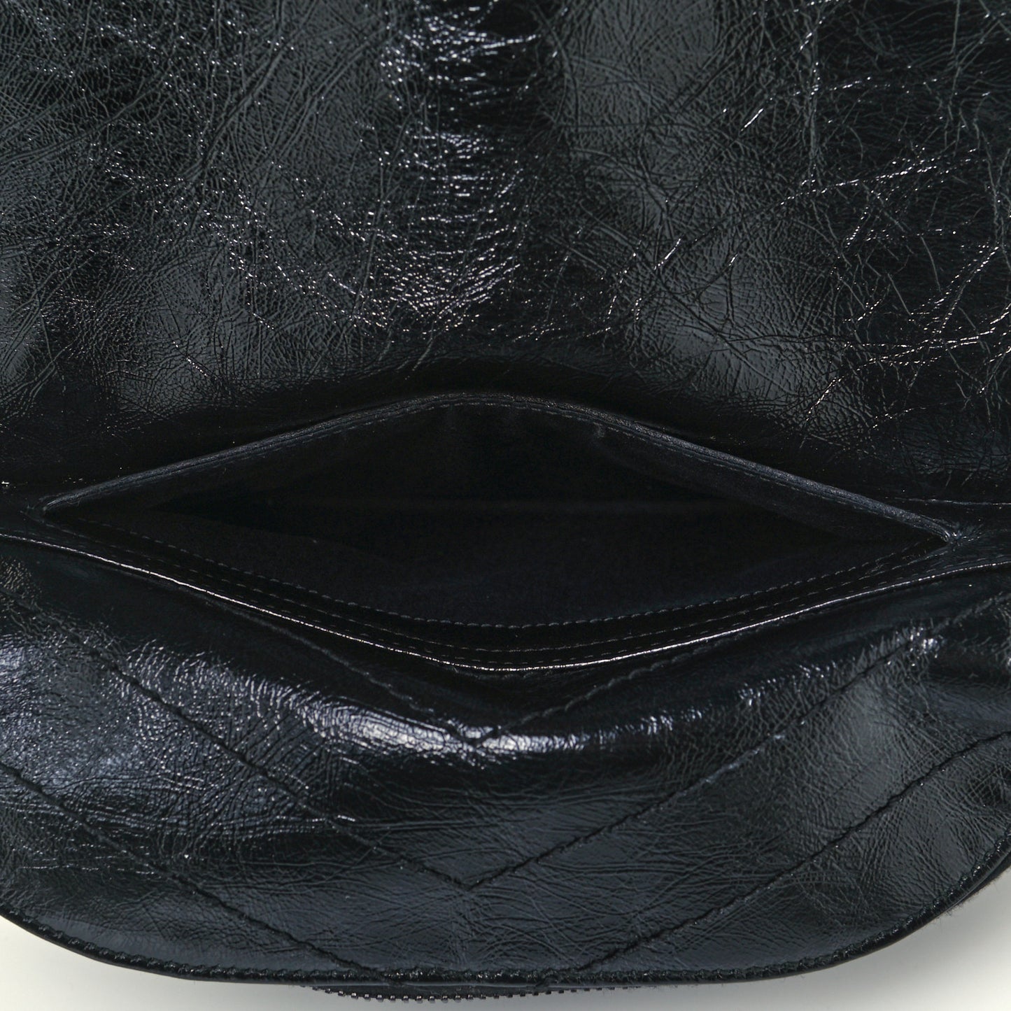 Crinkled Calfskin Matelasse Monogram Niki Body Bag Black