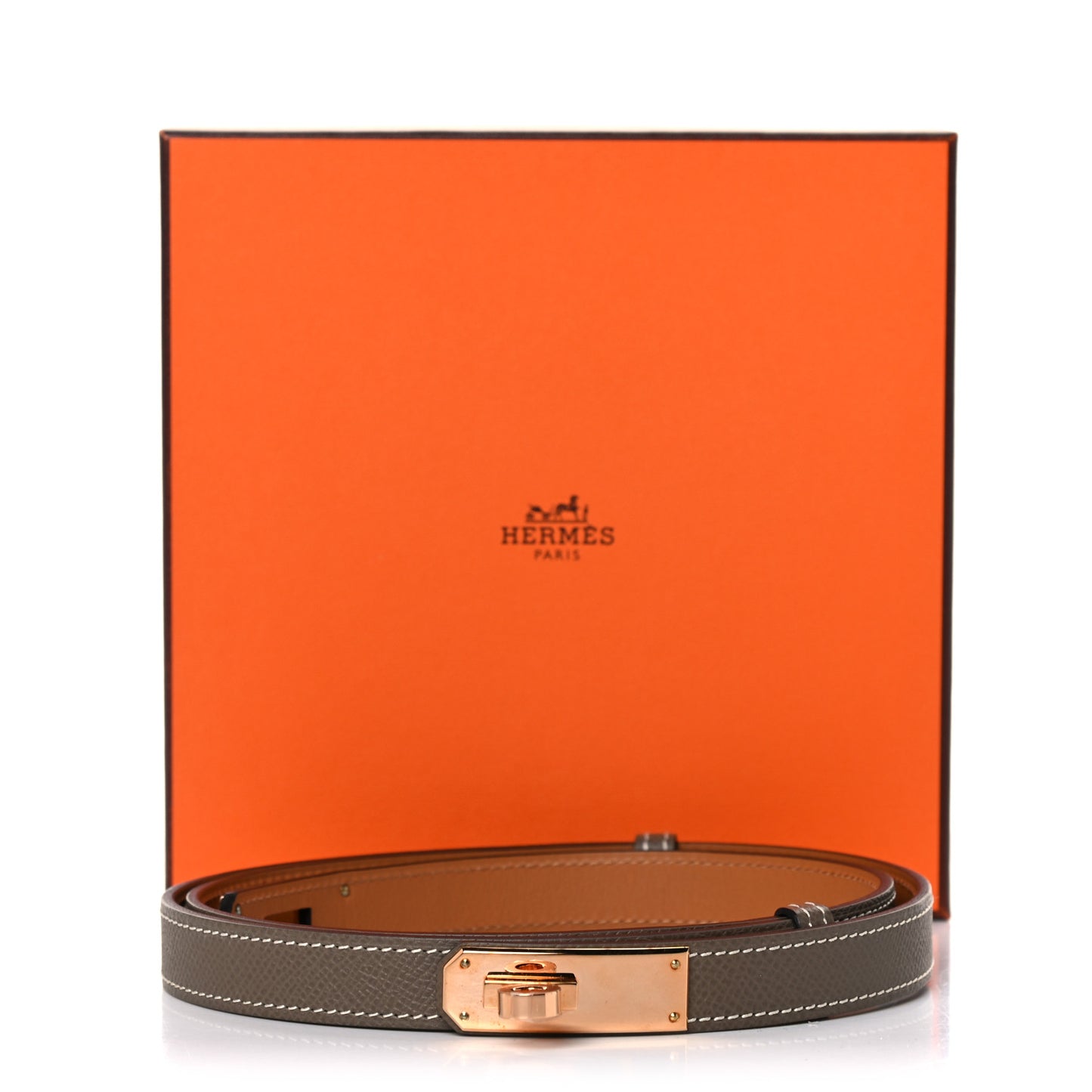 Epsom Kelly Belt Etoupe