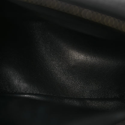 Prada Vitello Daino Soft Zippered Hobo Shoulder Bag Black 5 of 10