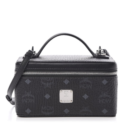 MCM Visetos Vanity Case Black 1 of 9
