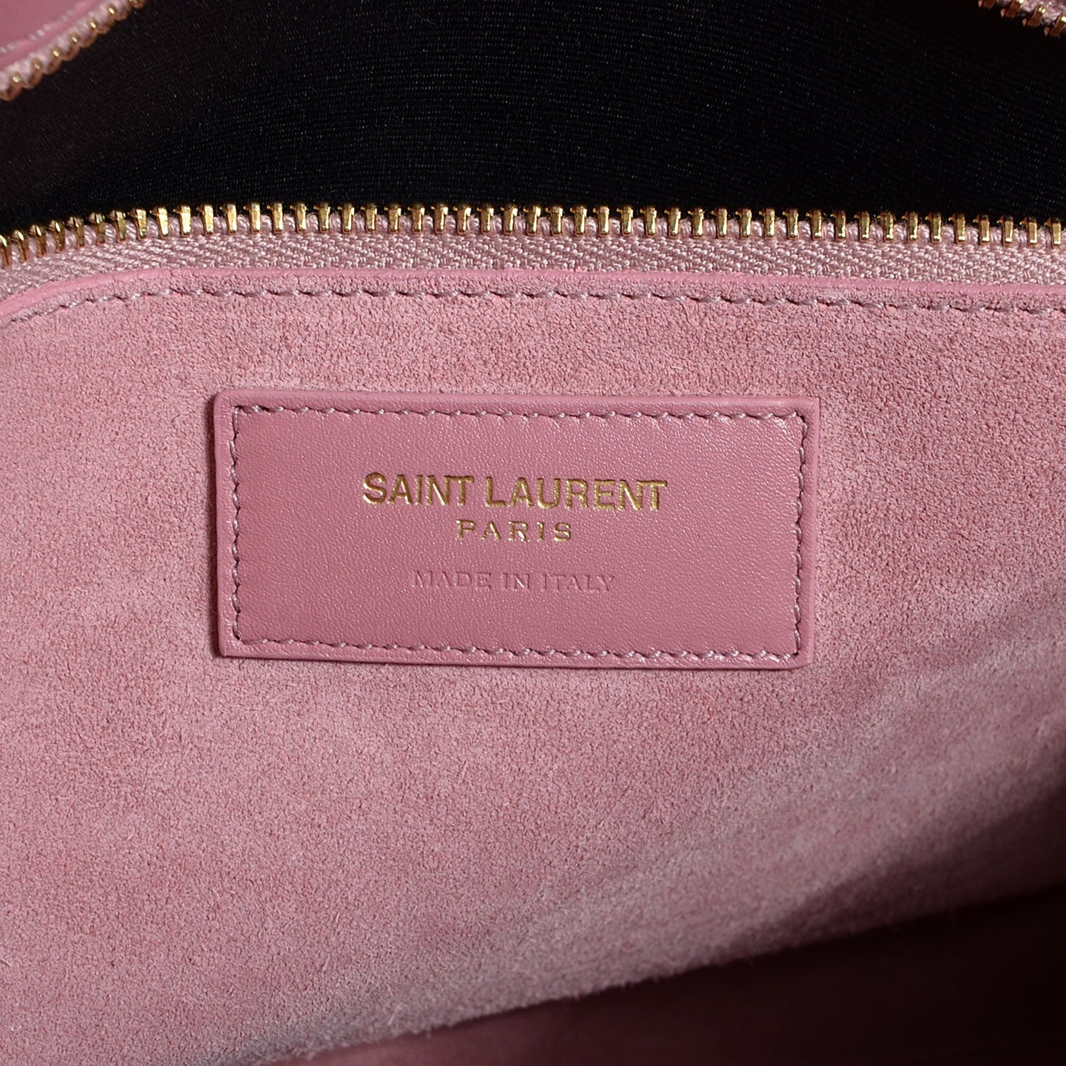 Saint Laurent Calfskin Small Sac De Jour Dark Rose 6 of 9