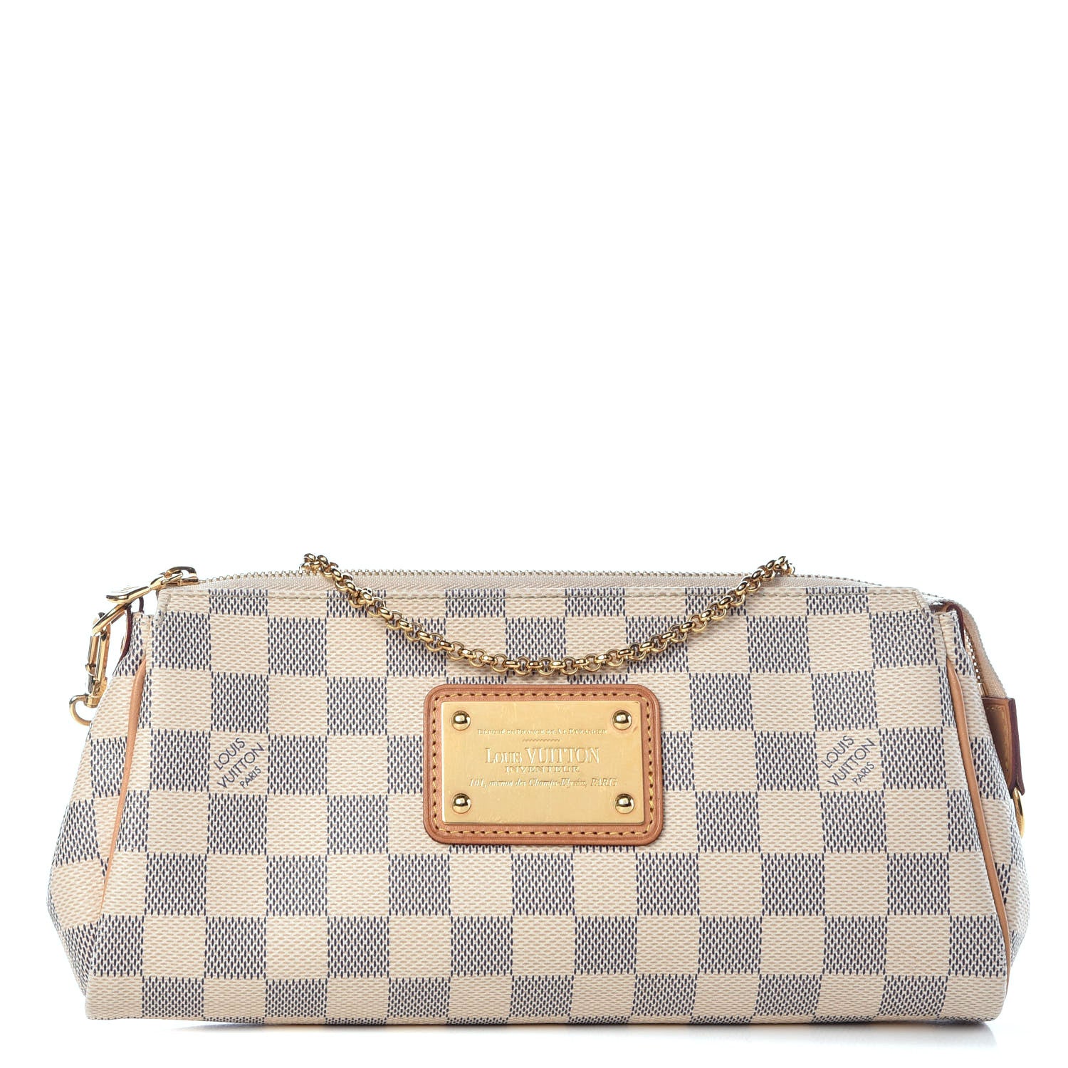 Louis Vuitton Damier Azur Eva Clutch 1 of 8