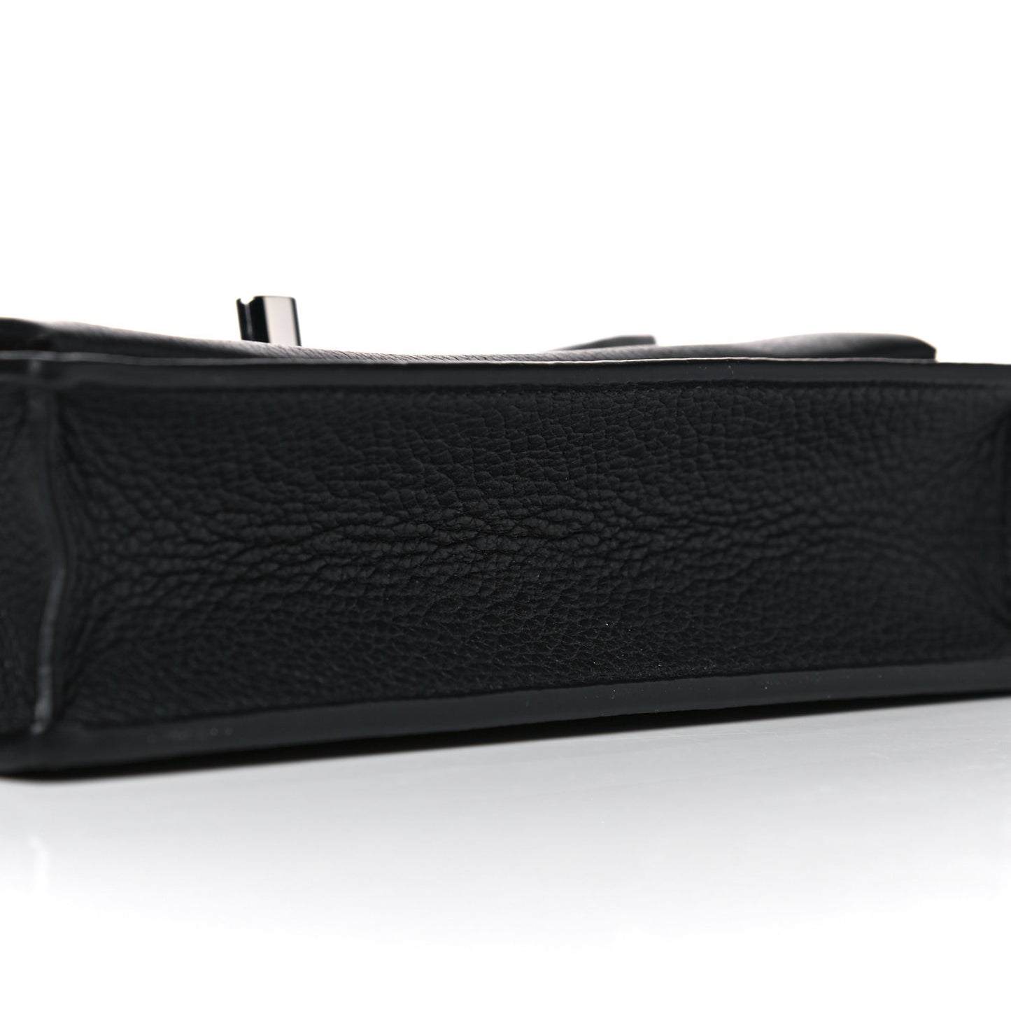 Soft Calfskin My Lockme Chain Pochette Black
