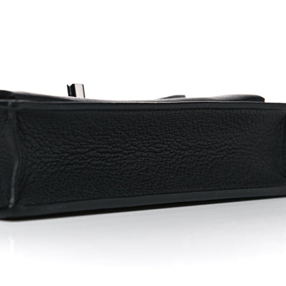 Louis Vuitton Soft Calfskin My Lockme Chain Pochette Black 11 of 13
