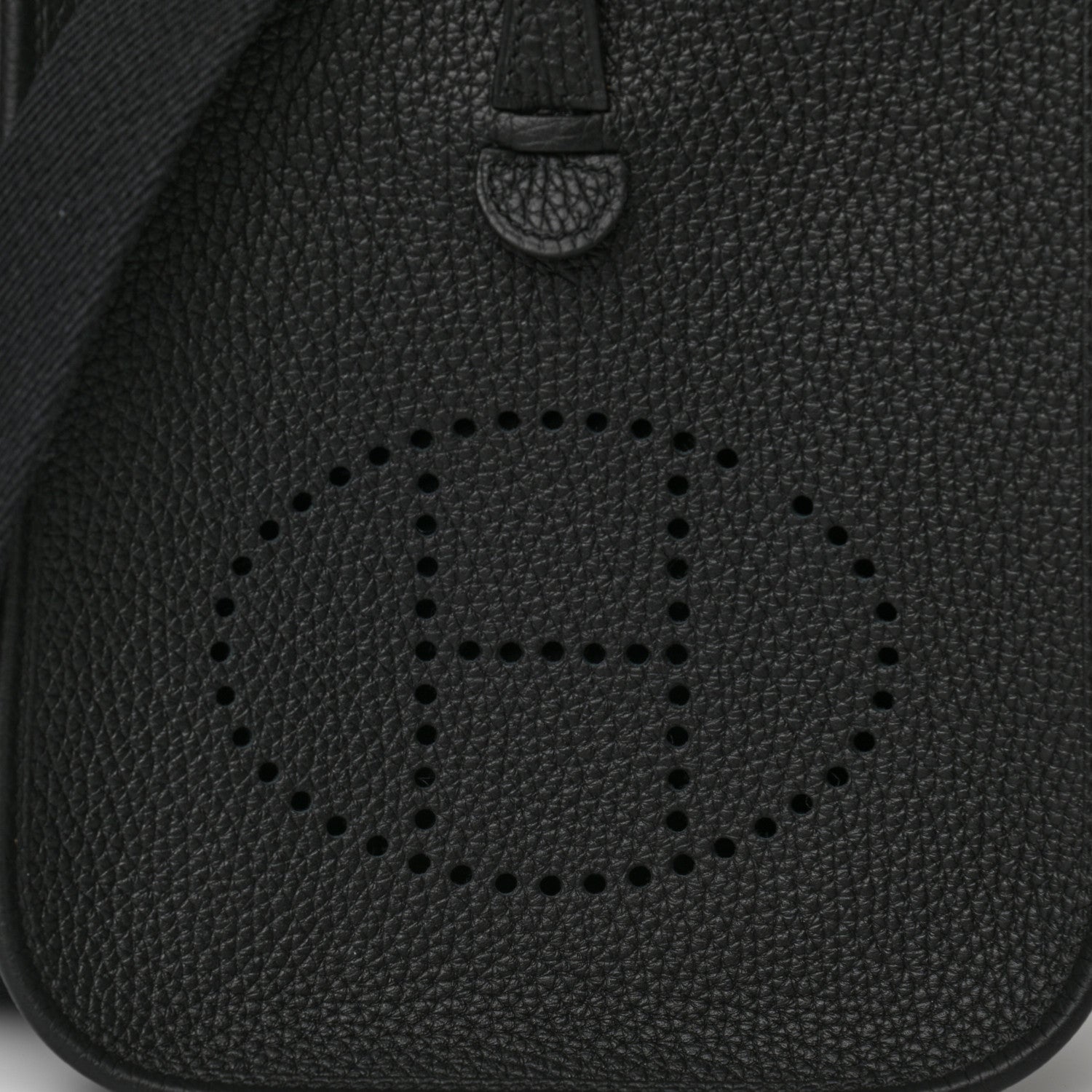 Hermes Taurillon Clemence Evelyne TPM Black 8 of 11