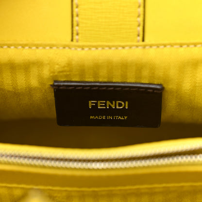 Fendi Vitello Elite Petite 2Jours Tote Cedro 6 of 11