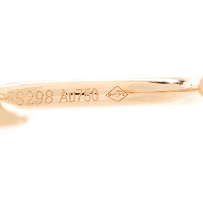 Cartier 18K Pink Gold Juste Un Clou Hoop Earrings 5 of 6