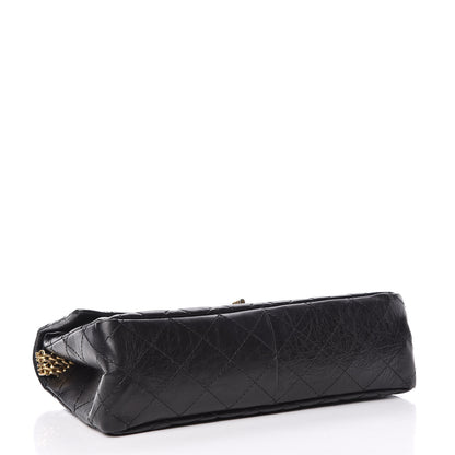 Chanel Aged Calfskin Quilted 2.55 Reissue 226 Flap Black 4 of 9