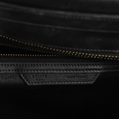 Celine Smooth Calfskin Mini Luggage Black 7 of 9