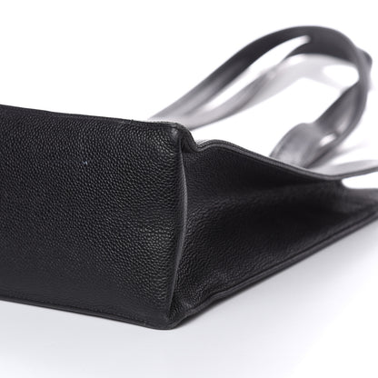 Chanel Caviar CC Tote Black 9 of 14