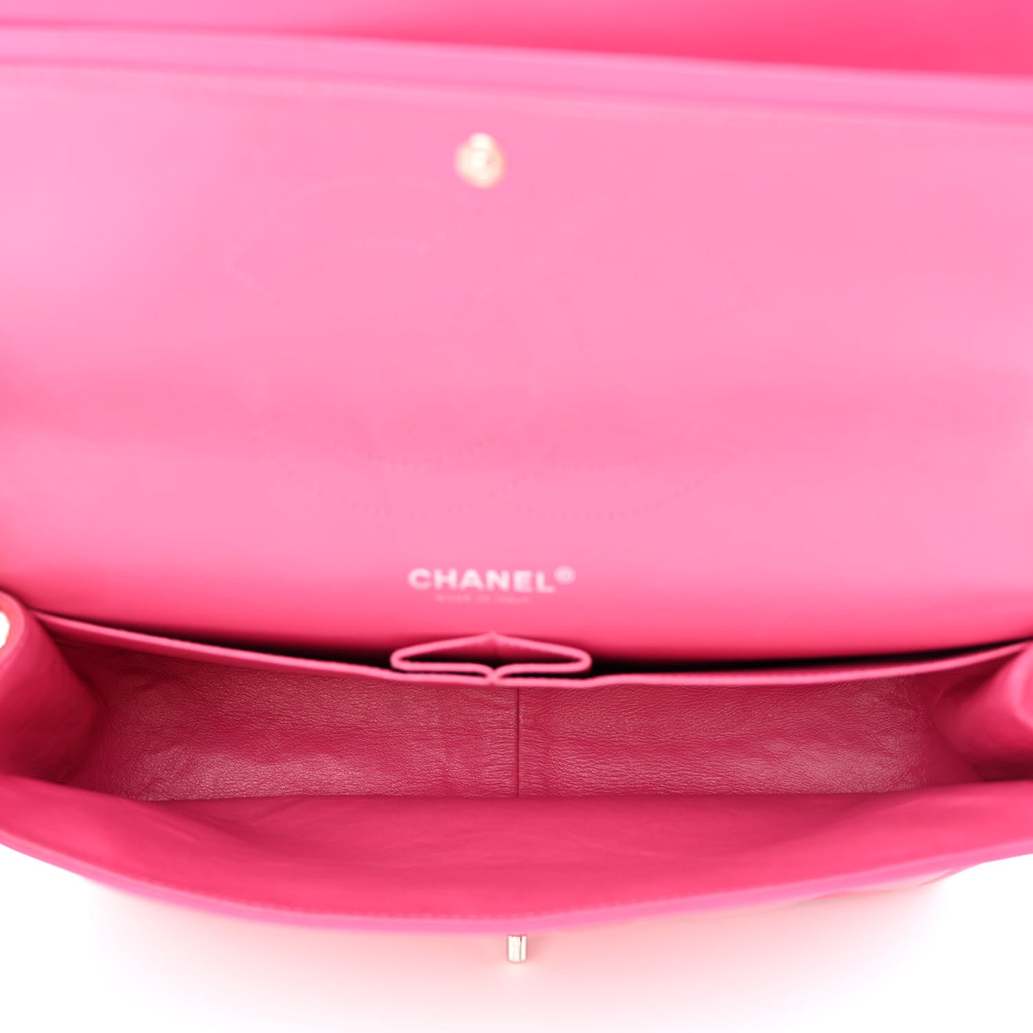 Chanel Patent Quilted Jumbo Double Flap Pink 5 of 17