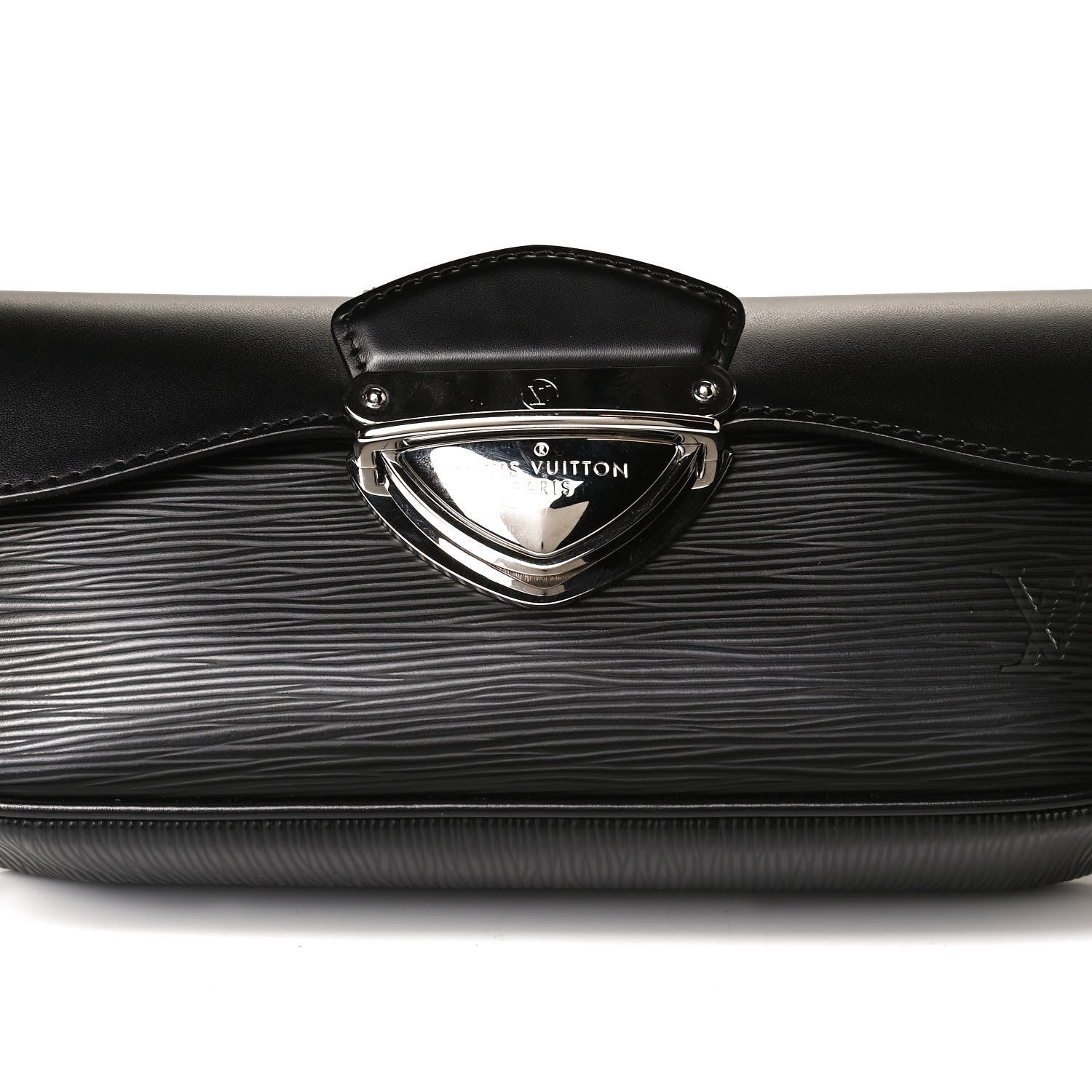Louis Vuitton Epi Montaigne Clutch Black 8 of 13