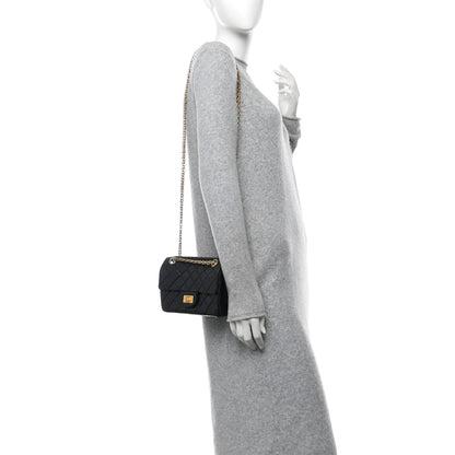 Chanel Aged Calfskin Quilted 2.55 Reissue Mini Flap Black 2 of 10