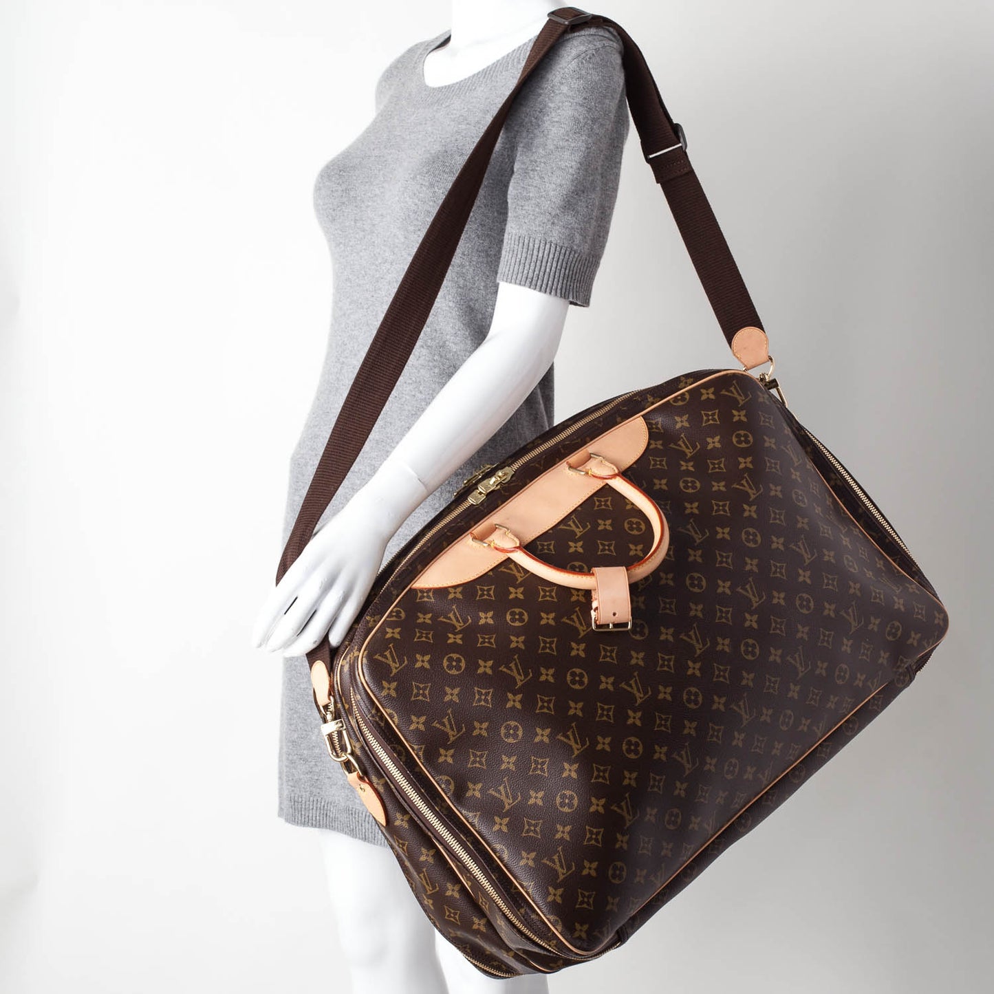 Monogram Alize 2 Compartment Luggage