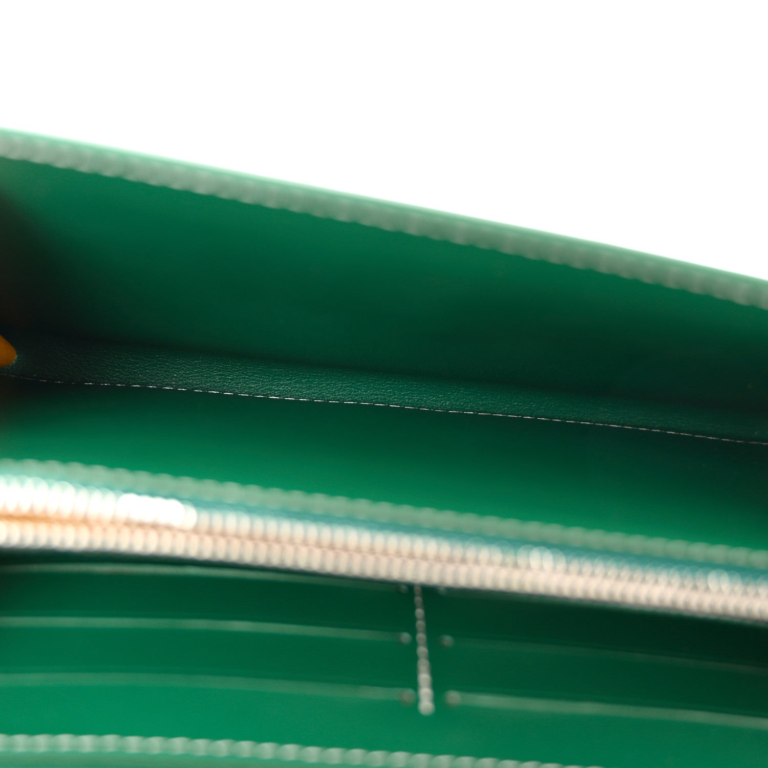 Goyard Goyardine Varenne Continental Wallet Green 6 of 11