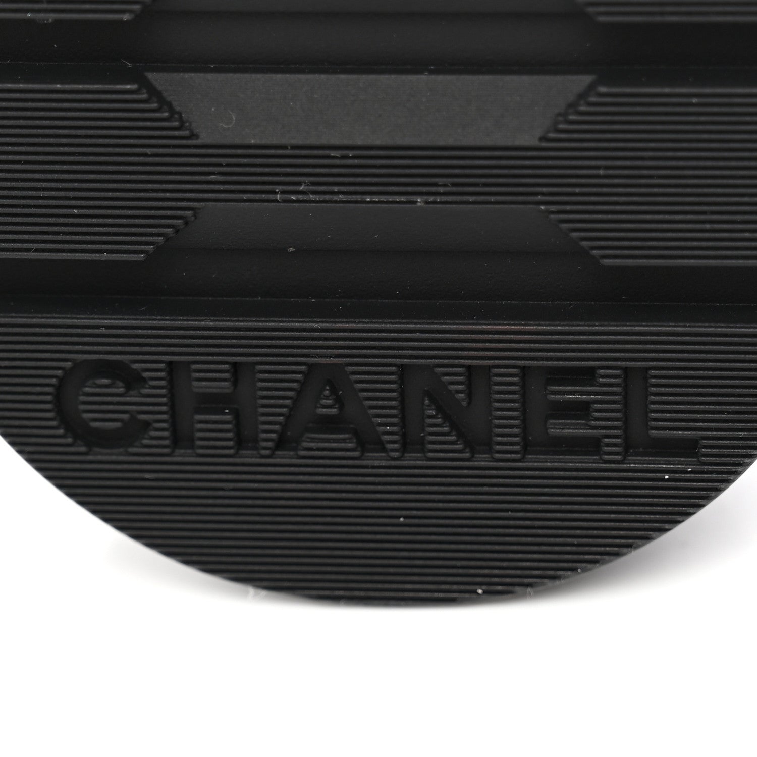 Chanel Shiny Goatskin Calfskin Quilted Lace Up Combat Boots 38 Black 10 of 11