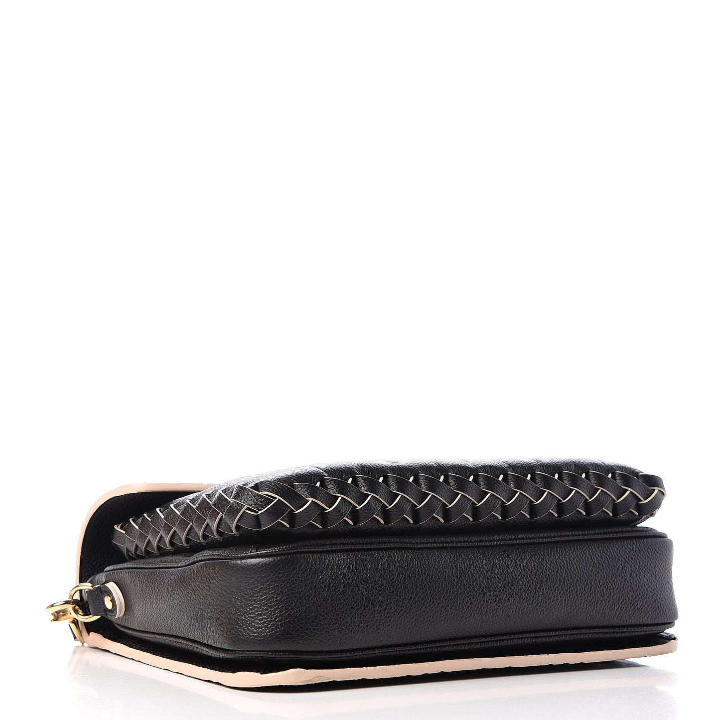 Empreinte Braided Pochette Metis Black