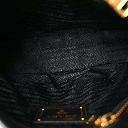 Prada Vitello Phenix Top Handle Bag Black 5 of 9