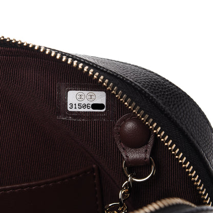 Chanel Caviar Quilted Vanity With Chain Black 9 of 12