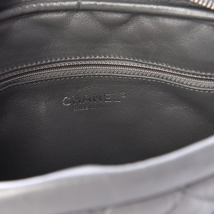 Chanel Aged Calfskin Quilted Large Reissue Camera Case Grey 7 of 9