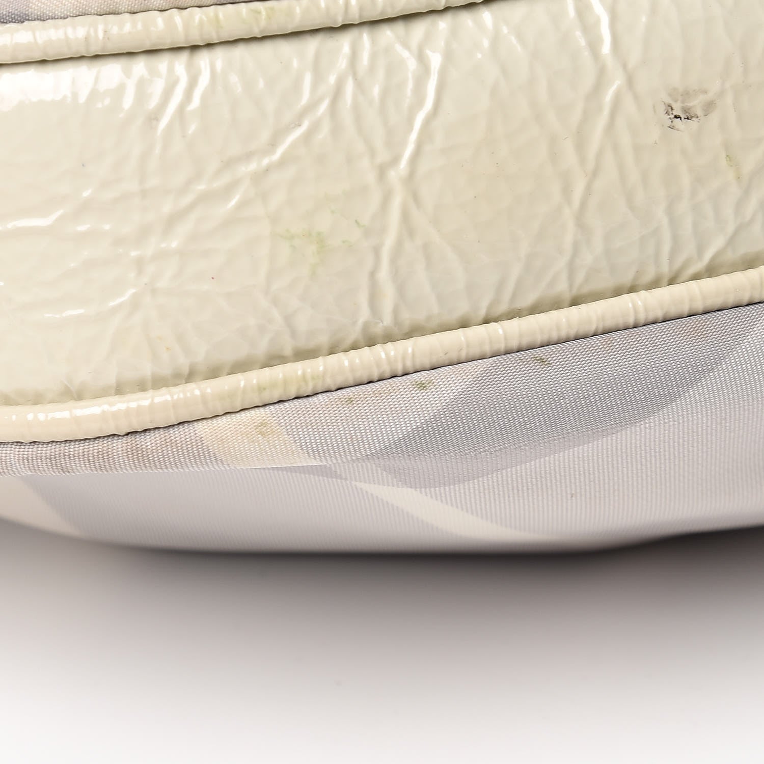 Burberry Beat Check Small Brooklyn Hobo Grey 9 of 15