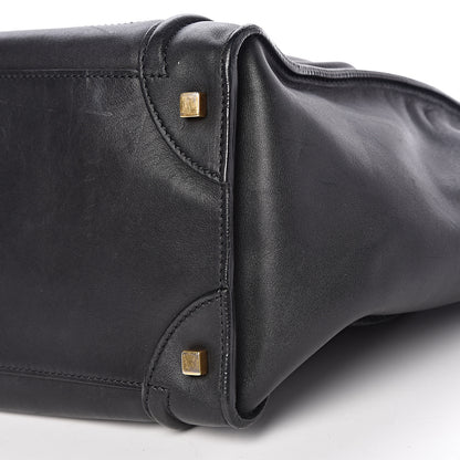 Celine Smooth Calfskin Mini Luggage Black 22 of 25