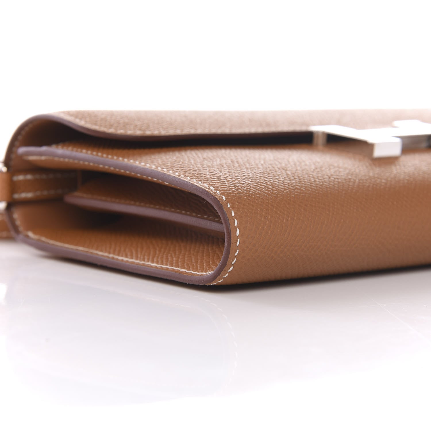 Hermes Epsom Constance Long Wallet To Go Gold 6 of 9