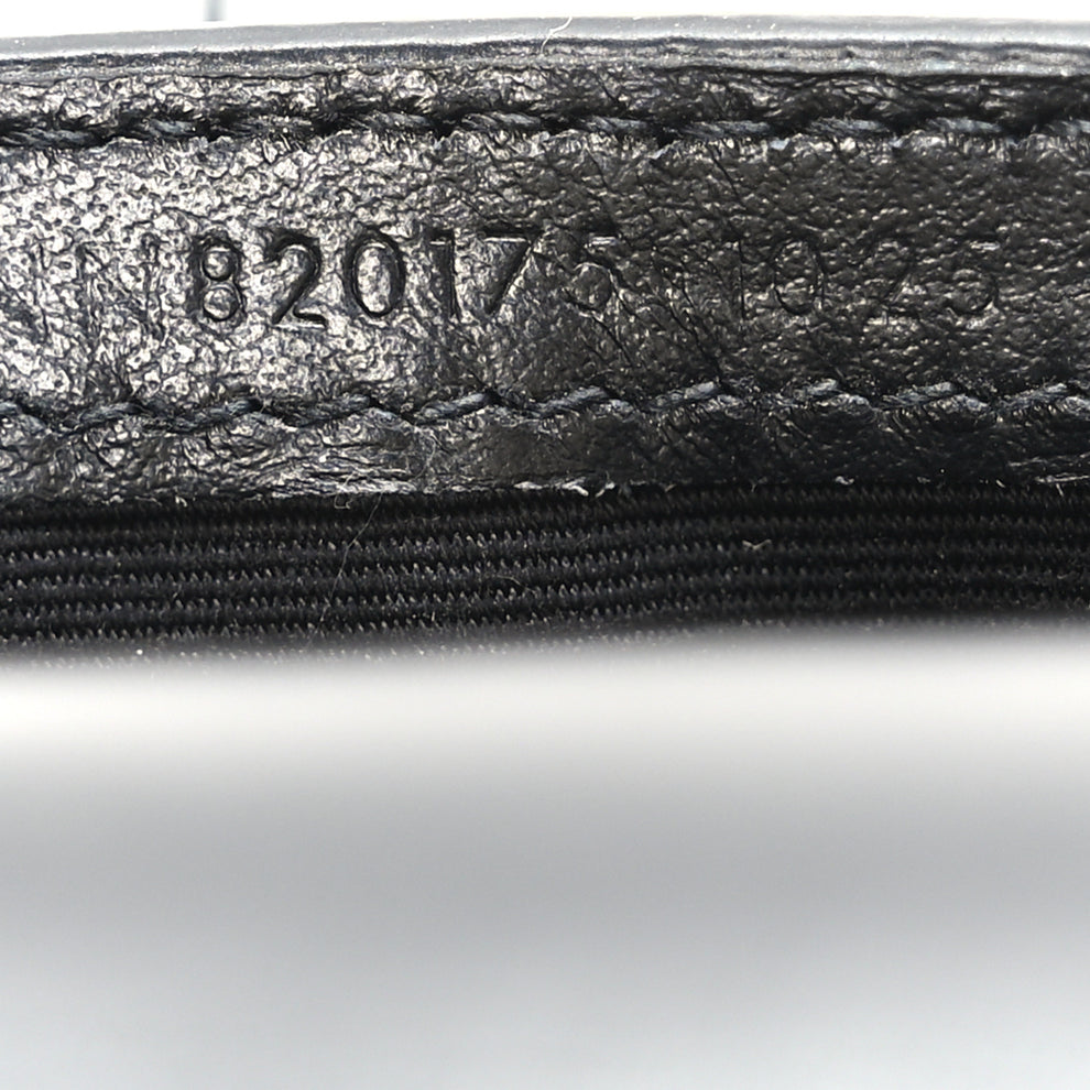 Saint Laurent Crocodile Embossed Monogram Phone Holder Crossbody Black ...