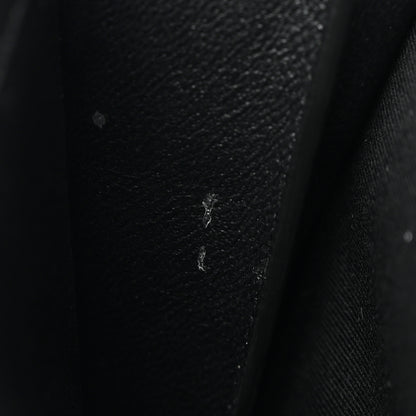 Saint Laurent Grain De Poudre Textured Mixed Matelasse Triquilt Monogram Clutch Black 9 of 11