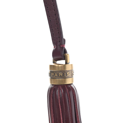 Saint Laurent Calfskin Matelasse Monogram Lou Camera Bag Dark Legion Red 10 of 10