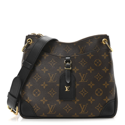 Louis Vuitton Monogram Odeon PM Black 1 of 9