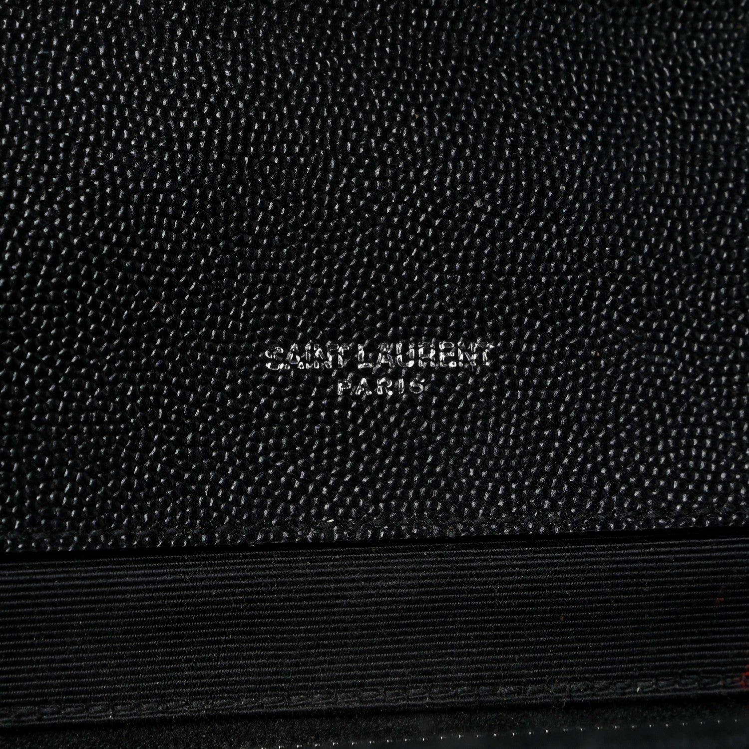 Saint Laurent Grain De Poudre Textured Mixed Matelasse Large Triquilt Monogram Satchel Black 13 of 31