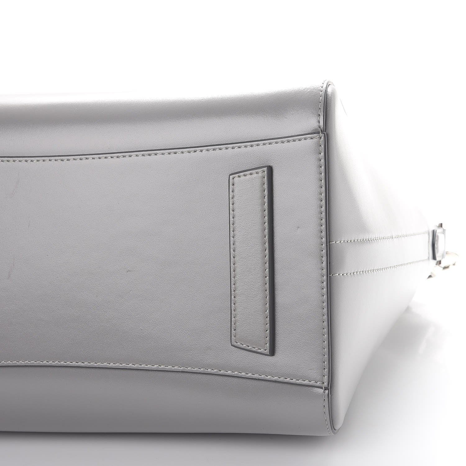 Givenchy Shiny Lord Calfskin Medium Antigona Pearl Grey 7 of 10