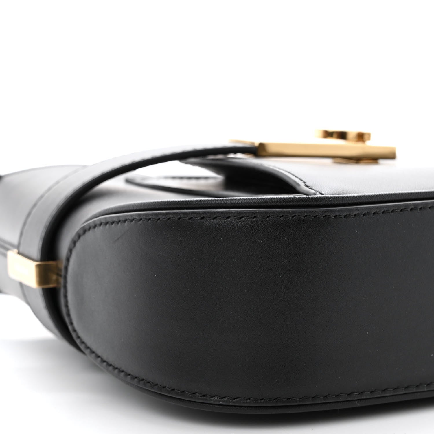 Salvatore Ferragamo Soft Calfskin Gancini Hobo Black 8 of 9